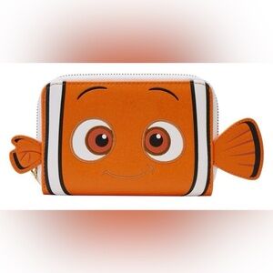 Exclusive - Finding Nemo 20th Anniversary Nemo Cosplay Zip Around Wallet NWT